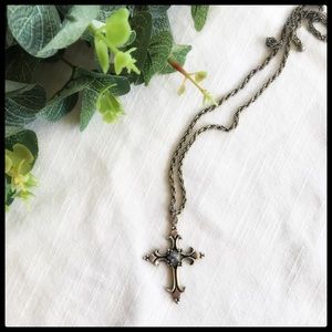 Beautiful Vintage Inspired Cross Necklace